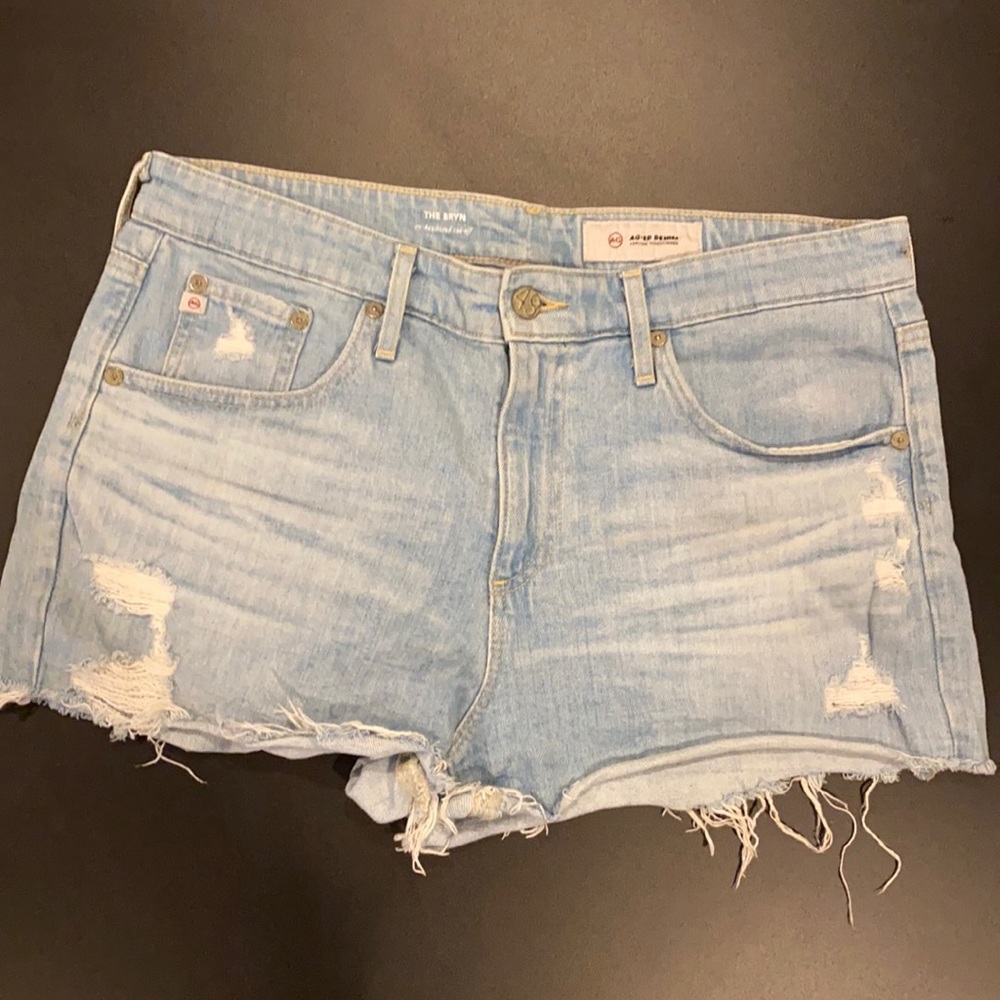 AG Bryn ex-boyfriend cut off shorts
